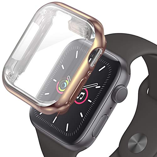 Apple Watch AbvEHb` tJo[P[X S[h Gold 40mm / Series6 Series5 Series4 SE P[X Jo[ Sʕی ϏՌ