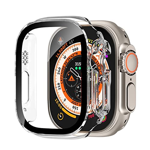 2023NHf Apple Watch Ultra 2/ Ultra P[X PCf+KX Sʕی d\ ϏՌ ߗ ^ ȒP AbvEHb` Ultra 49mm ̌^ AbvEHb` Jo[(NA)