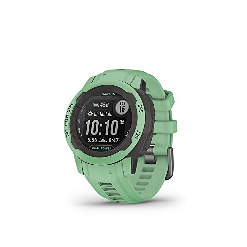 GARMIN(ガーミン) Instinct 2S Dual Power Neo Tropic 直径40mm Suica対応 タフネスアウトドア GPS ウォッチ 日本正規品