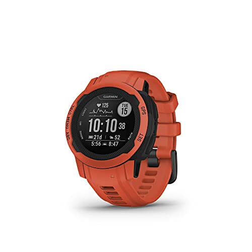 ガーミン(GARMIN) Instinct 2S Poppy 直径40mm Suica対応 タフネスアウトドア GPS ウォッチ 日本正規品 小