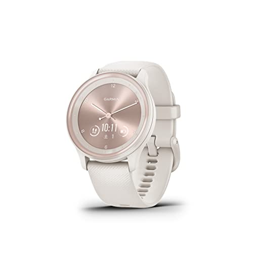 ガーミン(GARMIN) vivomove Sport Peach Gold/Ivory ハイブリッドスマートウォッチ 日本正規品 小