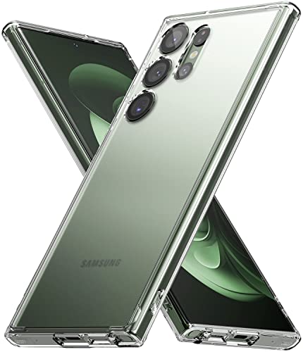 Ringke Galaxy S23 Ultra Fusion ケース TPU PC 黄ばみなし 耐黄変 落下防止 耐衝撃 米軍MIL規格取得 (SC-52D / SCG20) スマホケース ギャラクシーS23 ウルトラ (ストラップホール付き) -