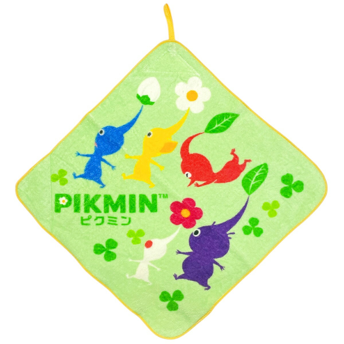 PIKMIN ピクミン ピクミンデイタイム ループタオル サイズ約33×33cm 制菌加工 キャラクター 保育園 幼稚園 小学校 学童 入園入学 2025 【2点までメール便可】