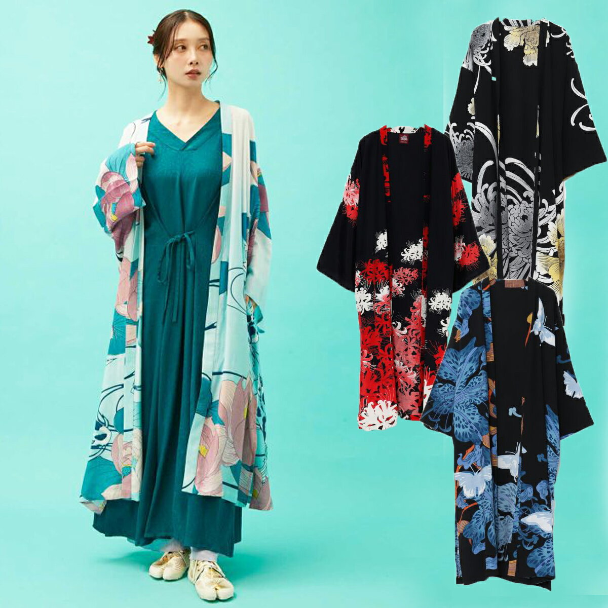 楽天市場】彼岸花（和服｜レディースファッション）の通販