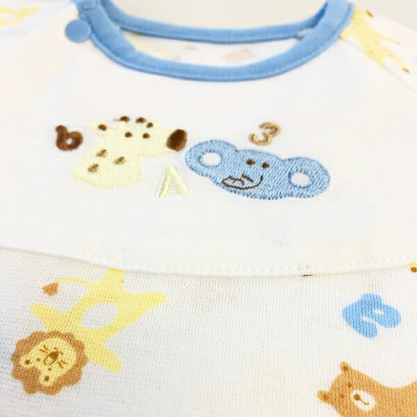 【60～70のみ】新生児 綿100% カバーオール 男児 女児 フィットオール 50 60 70 子供服 【2点までメール便可能】