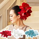 スタイリング シェルカラー ヘアクリップ Maunaloa マウナロア フラダンス 髪飾り レッド ホワイト ティール 頭飾り ヘア アクセサリー 小物 ハワイ...