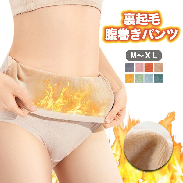 ショーツ レディース パンツ 下着 裏起毛 暖か あったか 暖かい 防寒 冷え対策 保温 ポカポカ 腹巻き ハイウエスト 温活 桃尻 すっきり すっきり見え すっぽり 柔らか 抗菌 花柄刺繍 秋 冬　送料無料