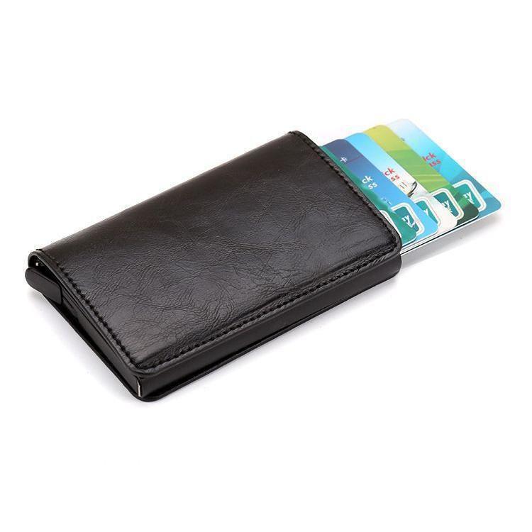 カードケース マネークリップ ミニ財布 カード入れ レザー調 無地 クロコ調 レディース メンズ コンパクト 薄手 クレカ ICカード ウォレット ビ