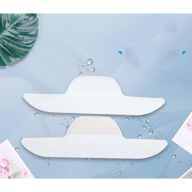 汗取りバッド 60枚入 使い捨てタイプ Yシャツ 帽子 汗染み 汗跡 予防 汗止めテープ シャツ 襟汚れ 袖 ..