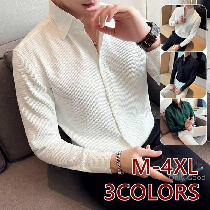 ワイシャツ長袖 メンズ 紳士用 ビジネス ワイシャツ カッターシャツ Yシャツ ノーアイロン レギュラー ..