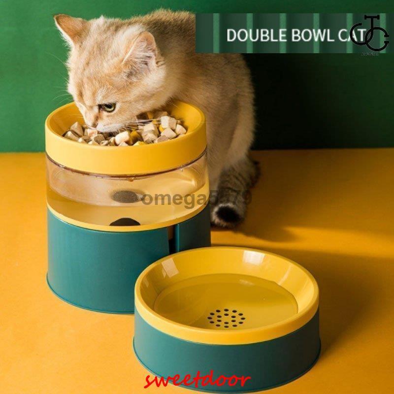 ペット用 自動給水器 給餌器 犬用 猫用 ペット ボウル エサ台 餌ボウル 自動給水 ペット食器 犬 猫 え..