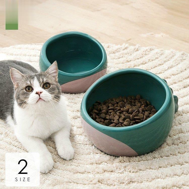 ペット用品 ペットグッズ 食器 餌入れ 水入れ ごはん お皿 ボウル 恐竜 傾斜 ポップ 可愛い ブルー グリーンピクニック パートナー 母..