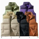 中綿ベスト ダウンベスト メンズ 中綿入り ワンポイント 暖かい 防寒ベスト おしゃれ 秋 秋服 冬 冬服 20代 30代 40代 ブランド