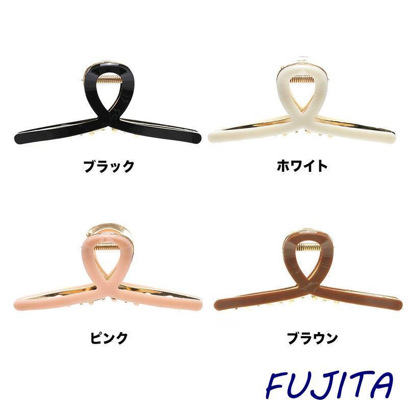 ヘアクリップ ヘアアクセサリー バンスクリップ 髪留めクリップ ヘアアクセ アクセ...