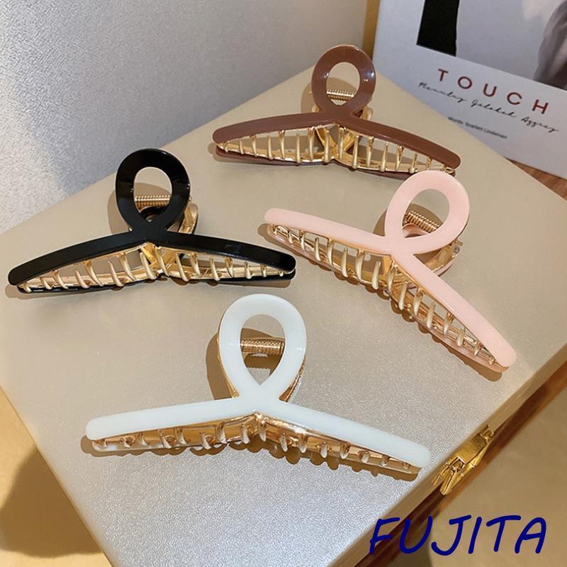 ヘアクリップ ヘアアクセサリー バンスクリップ 髪留めクリップ ヘアアクセ アクセ...