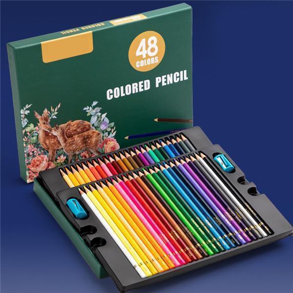 色鉛筆 鉛筆 油性 スケッチ 48色セット カラーペン 高品質 お絵かき 色えんぴつ 文具 塗り絵 漫画 プレゼント 入学 卒業 誕生日 祝い 文房具 neutral2396-10034609 株式会社NEUTRAL サンプル画像2