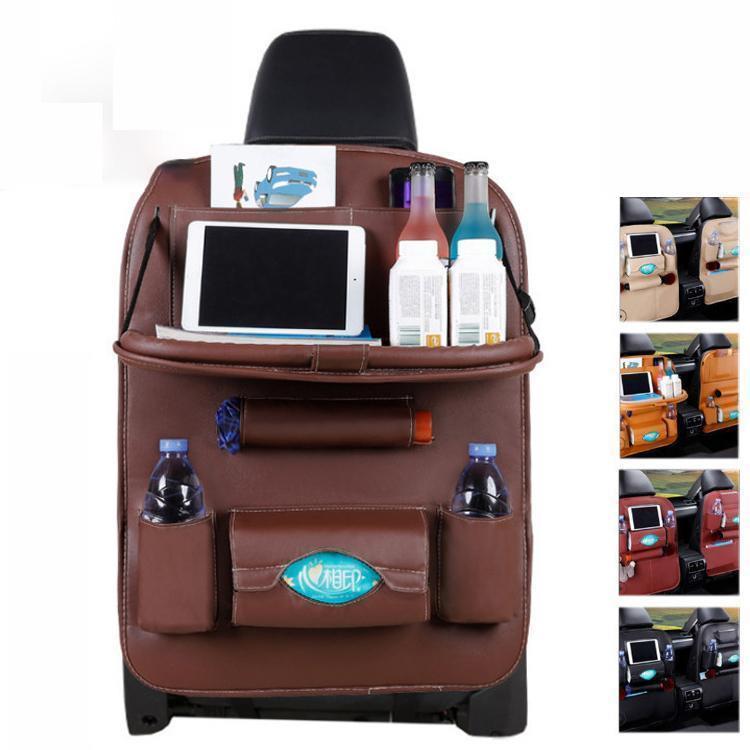車収納 後部座席 シートバッグ シートポケット カー用品 車載 小物入れ マルチポケット 大 容量 ホルダー 車用収納バッグ ティッシュケース 汎用