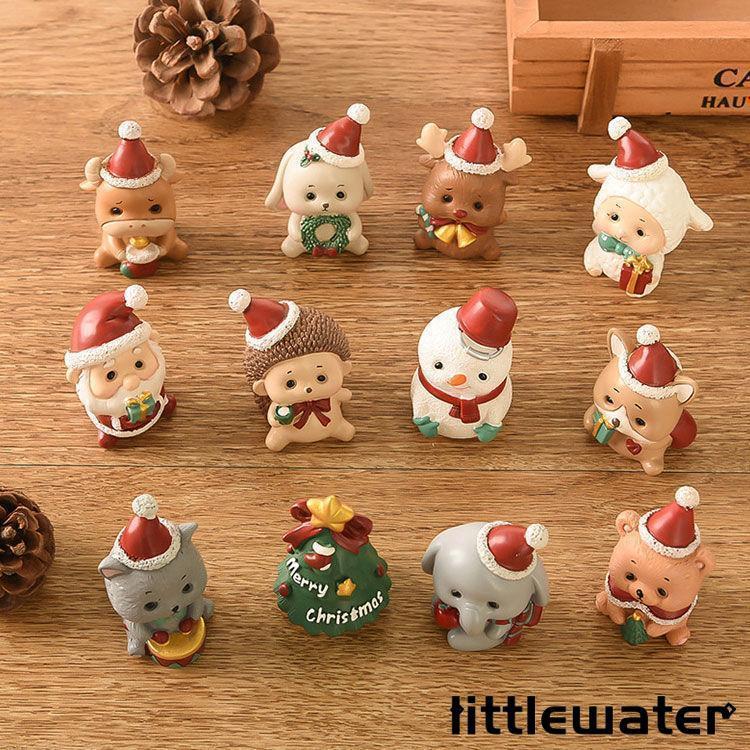 Other - 2点セット mas クリスマス 飾り サンタクロース サンタ 置物 クリスマスオブジェ 北欧 玄関　室内 おしゃれ アンティーク おもちゃ インテリア 雑貨