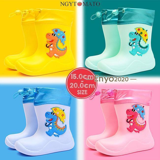 レインシューズ キッズ レインブーツ 子供 ショート丈 子供靴 ラバーシューズ 男の子 女の子 防水 軽量 履きやすい 滑りにくい 長靴 可..