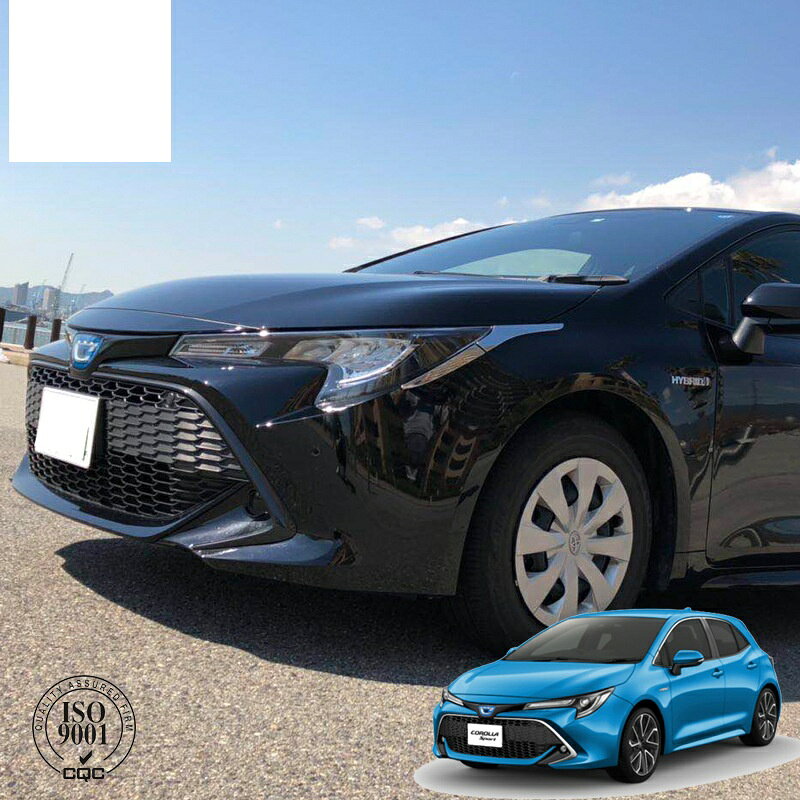適合車種 対応年式：2019年6月〜現行 ◆カラー：ブラック ◆素材：ABS ◆商品内容：4片装 ◆取付：両面テープ貼り付け（背面付属） ※貼り付け面を清掃・脱脂してからお貼りください。気温が15℃を下回る場合は、ドライヤー等であたためてから貼ると密着しやすくなります。 カローラ専用のドレスアップパーツです。