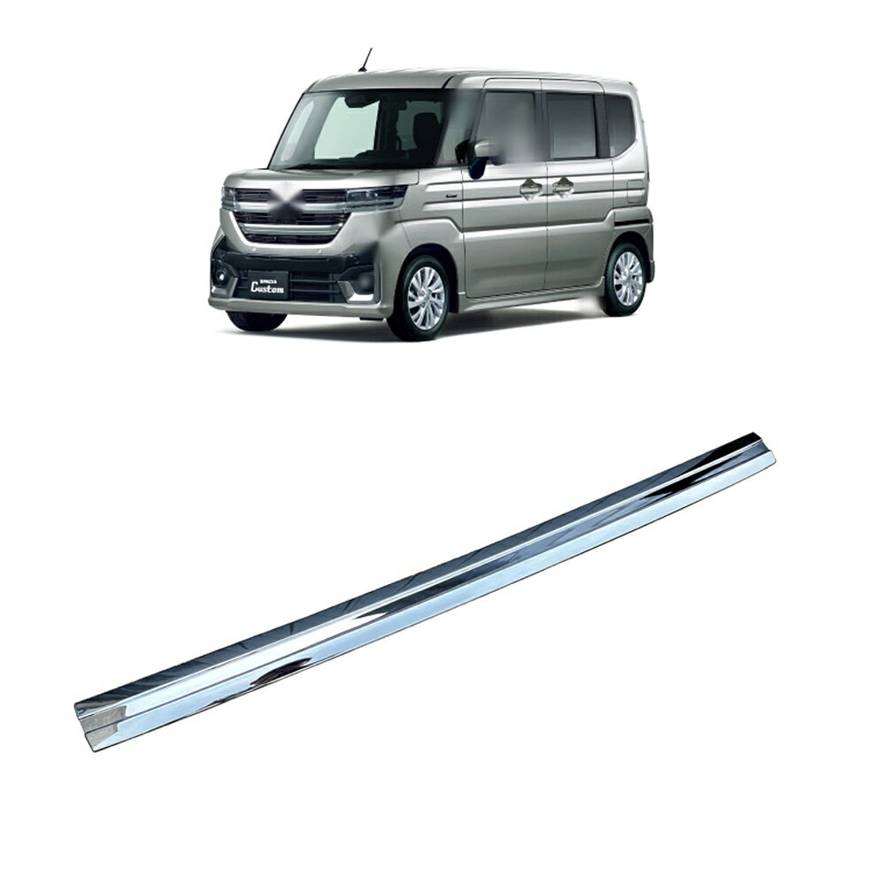 適合車種 型式：MK42S MK52S 対応年式：2022年1月〜現行 ◆カラー：ミラー仕上げ／ピアノブラック ◆素材：ABS ◆商品内容：1片装 ◆取付：両面テープ貼り付け（背面付属） ※貼り付け面を清掃・脱脂してからお貼りください。気温が15℃を下回る場合は、ドライヤー等であたためてから貼ると密着しやすくなります。 スペーシア専用のドレスアップパーツです。