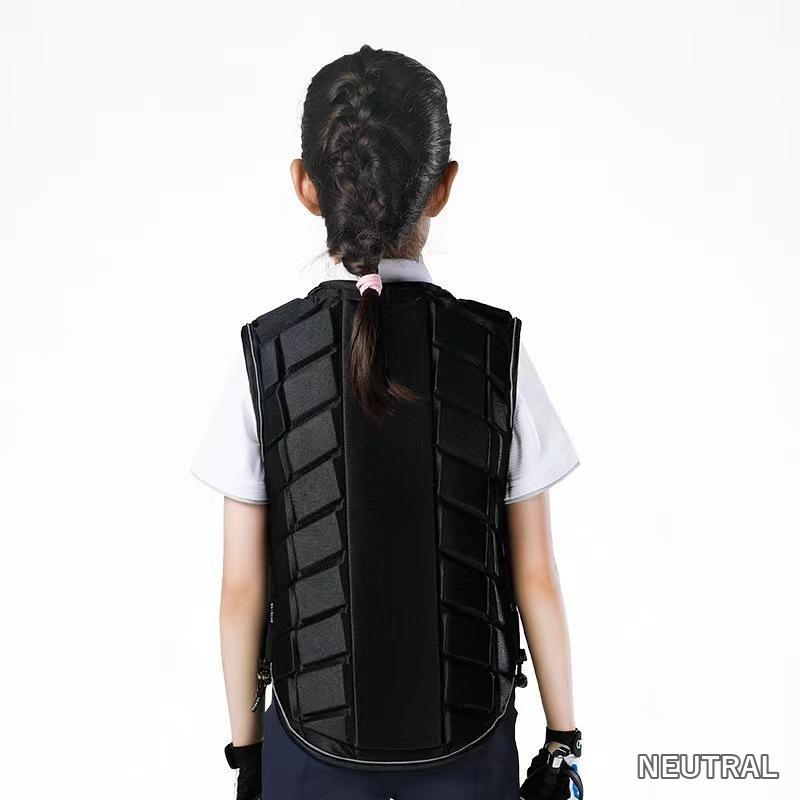 キッズ 馬術 プロテクターベスト 子供 ジュニア 防護 衝撃吸収 通気 軽量 4サイズ ...
