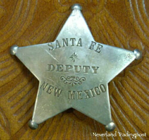 ニューメキシコ州サンタフェ保安官補バッジ
