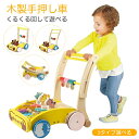 手押し車 赤ちゃん 木製 ベビー 幼児 女の子 男の子 出産祝い お祝い 誕生日 木製玩具 木のおもちゃ 音が出るおもちゃ 知育玩具 知育おもちゃ 玩具 おもち...