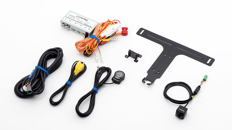 Panasonic - アルパイン ALPINE フロントカメラ HDRマルチビュー・フロントカメラ(汎用接続用電源ボックスセット)PKG-C2500F