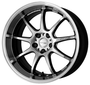 WORK EMOTION D9R ワーク エモーション・ディーナインアール 7.5J-18インチ INSET+47 5HOLE PCD114.3グリミットシルバーダイヤカットリム（GTSRC）在庫確認お願いします。