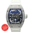 【マラソン限定2500円OFFクーポン&P2倍!】 RICHARD MILLE リシャール・ミル RM010 AI WG メンズ腕時計 自動巻 スケルトン文字盤...