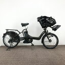 ＜リユース 中古＞自転車 子ども乗せサイクル 電動アシスト自転車 ヤマハ PAS Kiss 20インチ 内装3段