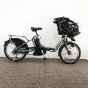 ＜リユース 中古＞自転車 子供乗せ電動アシスト自転車 ブリヂストン Angelino Petite 20インチ 内装3段