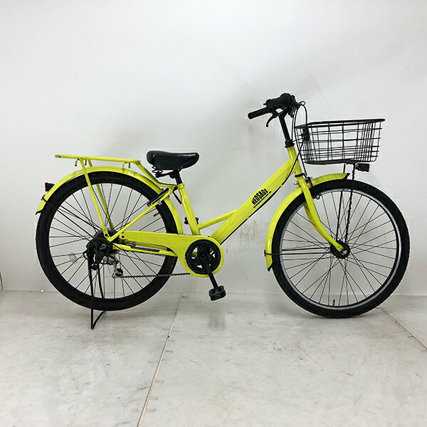 【クーポン対象】中古 自転車 激安 軽快車 国内メーカー NEOSAGE 26インチ 外装6段 整備士点検済み
