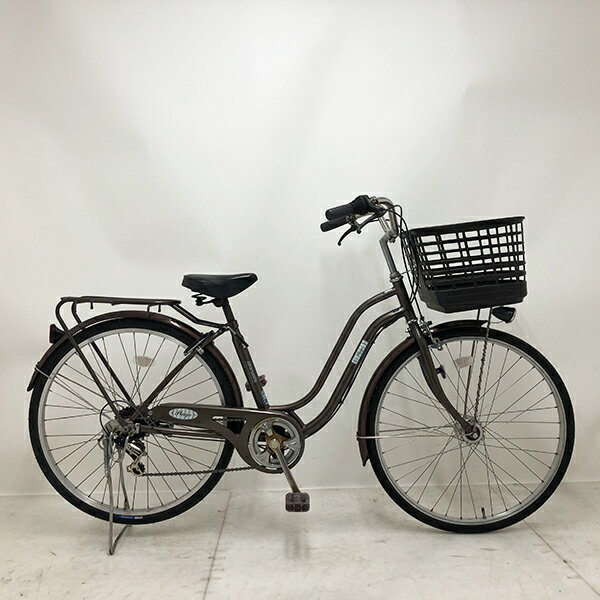 【クーポン対象】中古 自転車 激安 軽快車 maruishi Plage 26インチ 外装6段 整備士点検済み