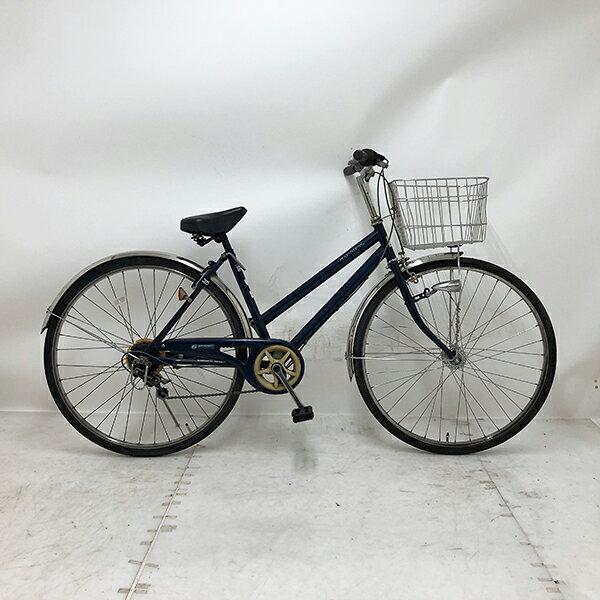 楽天市場】シティサイクル（カラーネイビー）（シティサイクル｜自転車
