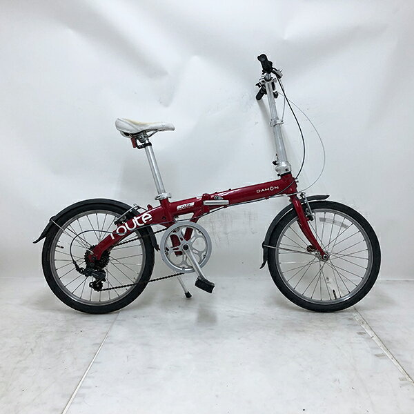 【クーポン対象】中古 自転車 激安 折り畳み自転車 DAHON route 20インチ 外装7段 整備士点検済み