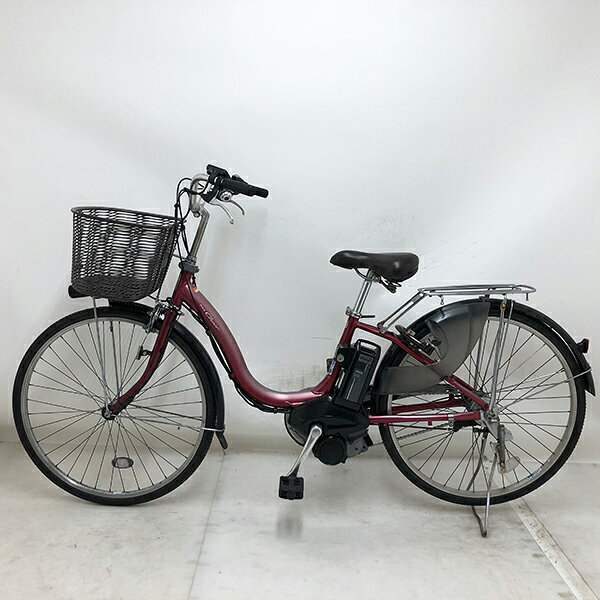 【クーポン対象】中古 自転車 激安 電動アシスト YAMAHA Cheer 26インチ 内装3段 ...