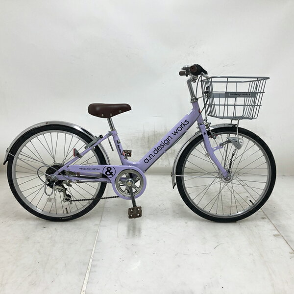 Rakuten - 【クーポン対象】中古 自転車 激安 子供用自転車 国内メーカー a.n.design works Redfern 22インチ 外装6段 整備士点検済み