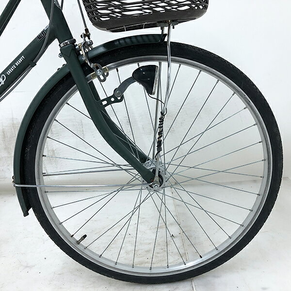 NEW & REUSE 楽天市場店の【クーポン対象】中古 自転車 激安 軽快車 国内メーカー Beleg 26インチ 外装6段 整備士点検済み｜アングル2