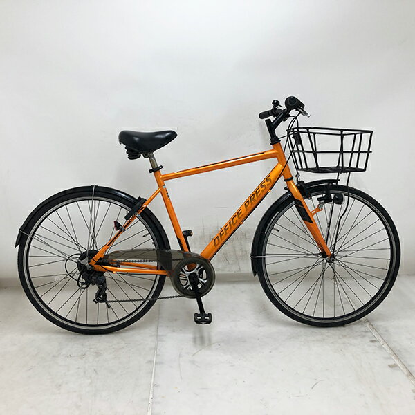 Rakuten - 【クーポン対象】中古 自転車 激安 クロスバイク OFFICE PRESS 700x32c 外装7段 整備士点検済み