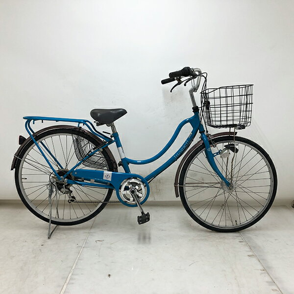 Rakuten - 【クーポン対象】中古 自転車 激安 軽快車 国内メーカー FLOATMIX 26インチ 外装6段 整備士点検済み