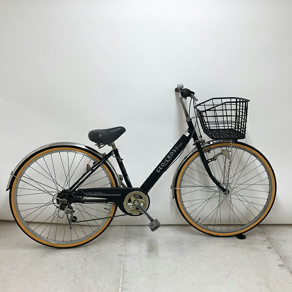 樂天商城 - 【クーポン対象】中古 自転車 激安 シティサイクル 国内メーカー GEO CROSS PLUS 27インチ 外装6段 整備士点検済み