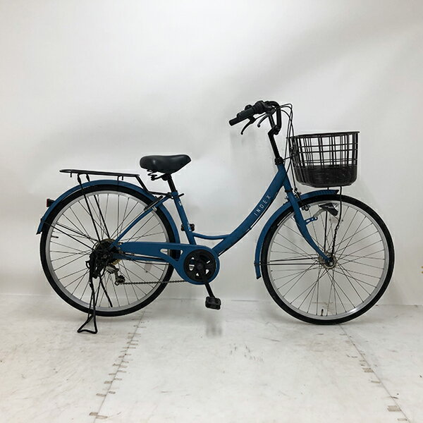 樂天商城 - 【クーポン対象】中古 自転車 激安 軽快車 国内メーカー INDEX 26インチ 外装6段 整備士点検済み