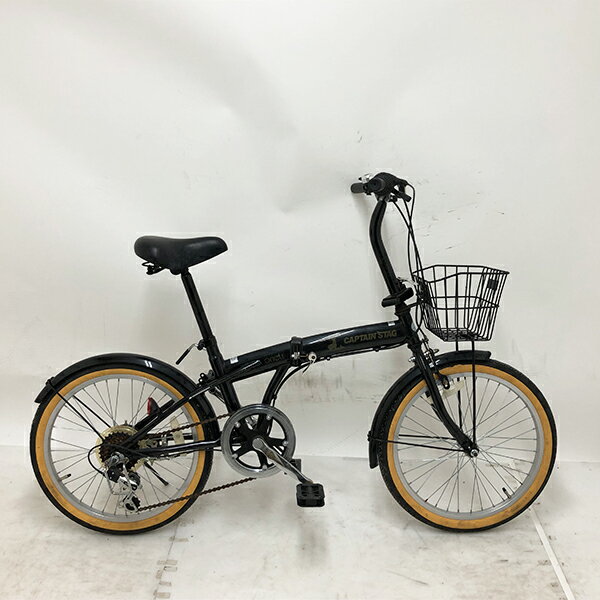 樂天商城 - 中古 自転車 激安 折り畳み自転車 国内メーカー CAPTAIN STAG oricle 20インチ 外装6段 整備士点検済み