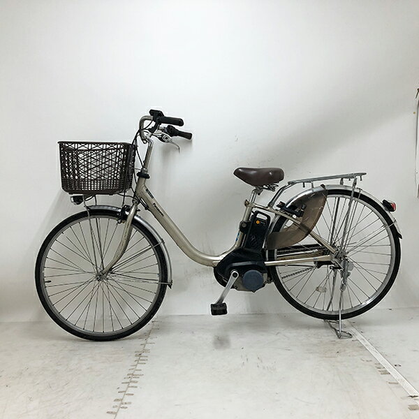 【クーポン対象】中古 自転車 激安 電動アシスト パナソニック ViVi L 26インチ 内...