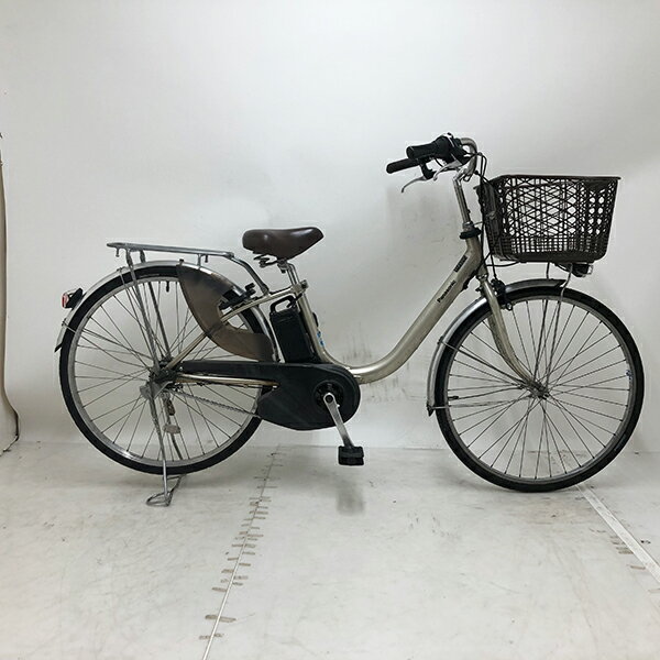 【クーポン対象】中古 自転車 激安 電動アシスト パナソニック ViVi L 26インチ 内...