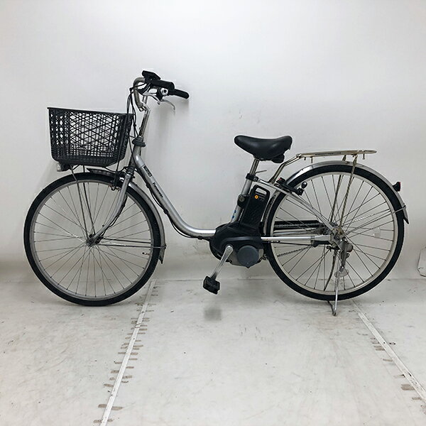 NEW & REUSE 楽天市場店の【クーポン対象】中古 自転車 激安 電動アシスト パナソニック VIVI FX 26インチ 内装3段 整備士点検済み｜アングル2