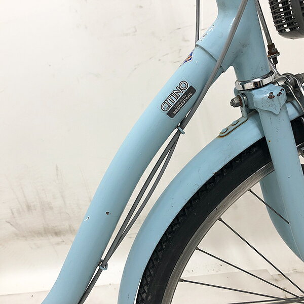 NEW & REUSE 楽天市場店の【クーポン対象】中古 自転車 激安 軽快車 ブリヂストン CITINO 26インチ 内装3段 整備士点検済み｜アングル3