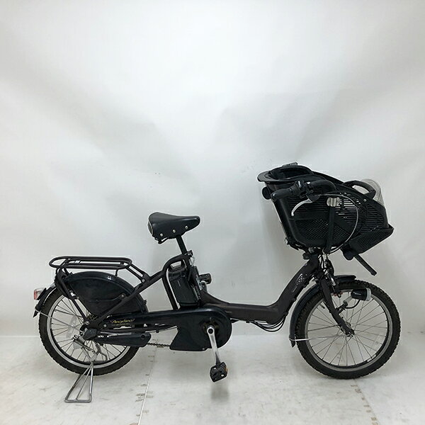 【クーポン対象】中古 自転車 激安 電動アシスト 子供乗せ付き小径自転車 ブリヂストン Angelino petite 20インチ 内装3段 整備士点検済み